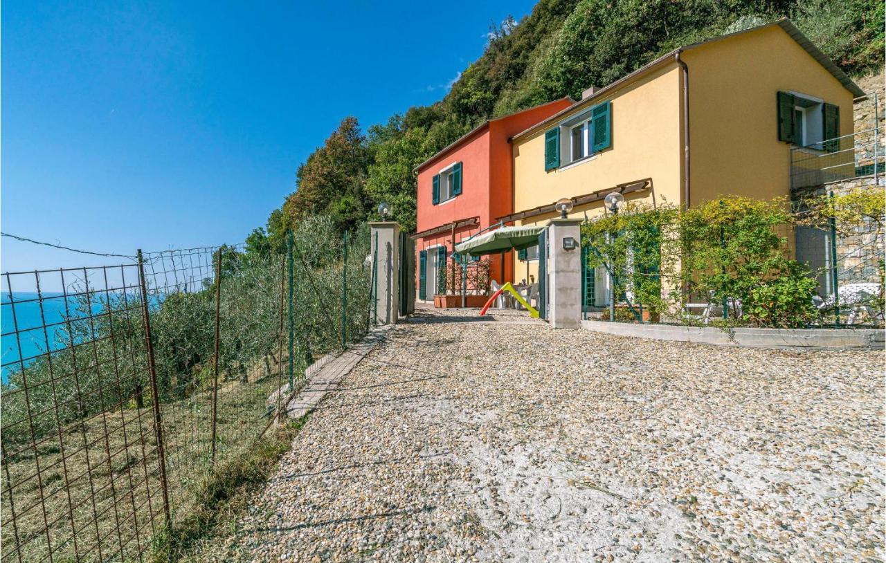 La Casa Gialla Framura Bagian luar foto